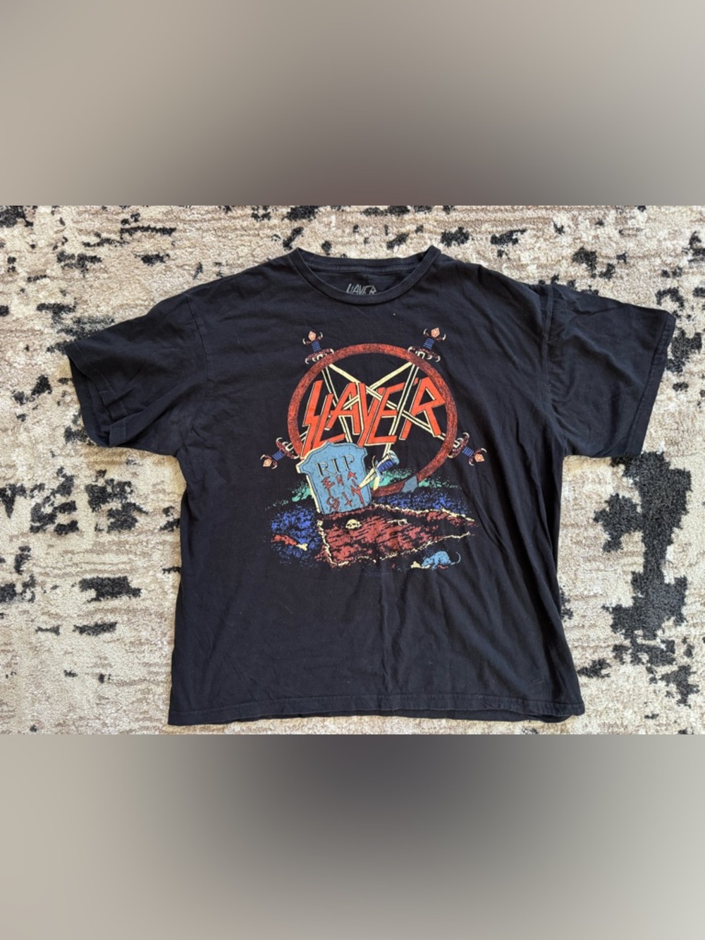 Slayer concert tour Tshirt